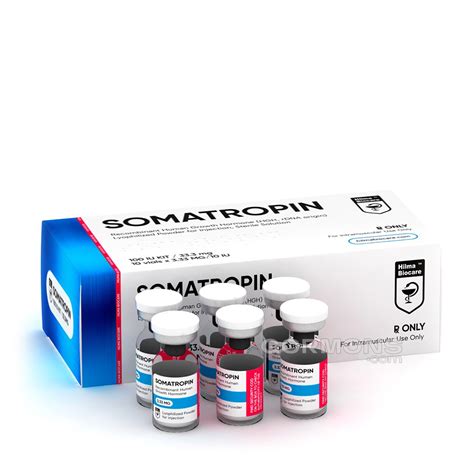 Buy Online Hgh Somatropin 10 Vials Of 333 Mg10 Iu 100 Iu Hilma