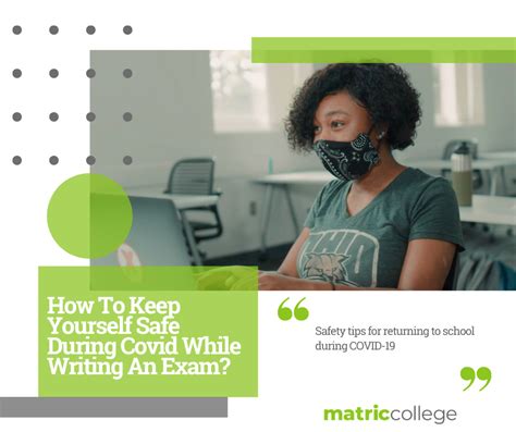 How To Keep Yourself Safe During Covid While Writing An Exam
