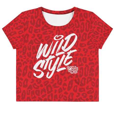 Wild N Out Wild Style Cheetah Womens Crop T Shirt Mtv Shop