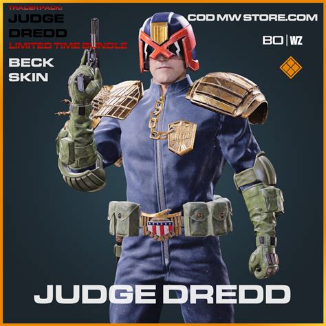 Tracer Pack Judge Dredd Call Of Duty Warzone And Cold War Bundle
