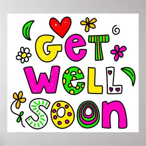 Get Well Soon Poster