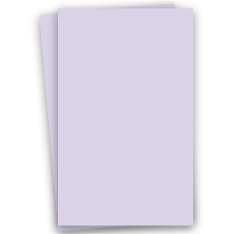 Basics Light Purple 11x17 Ledger Paper 80c Cardstock 100 Pk