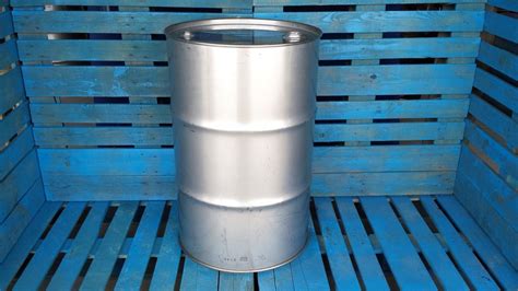 Heavy Duty 55 Gallon Used Stainless Steel Barrel On Sale 26900 Used