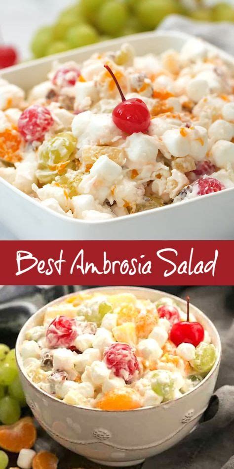 Easiest way to make best ambrosia salad recipe