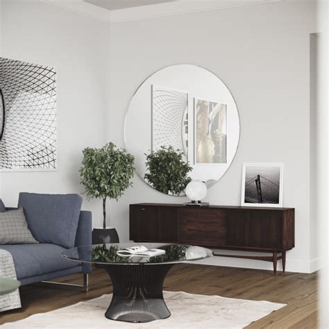 Find Your Large Round Wall Mirror Steps To Buying A Chic