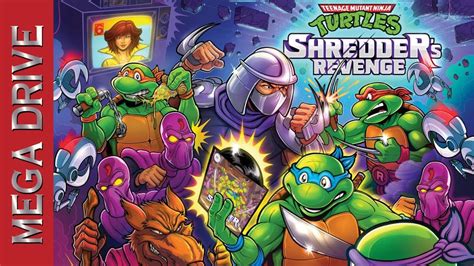 Tmnt Shredders Re Revenge Mega Drive Gameplay Completo A