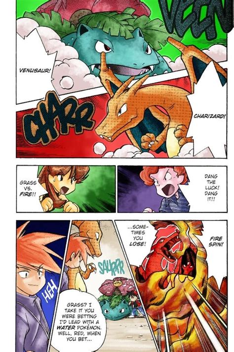 I Colored Some Pages Of The Pokemon Adventures Manga Pokemon