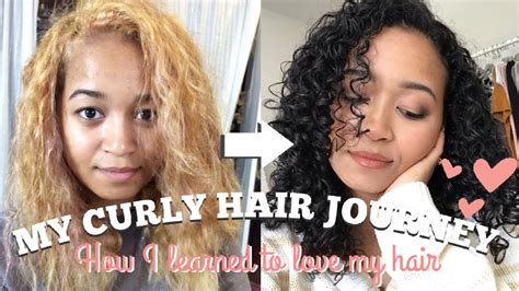 Curly Hair Journey Getting My Curls Back Youtube