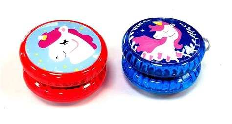 sarvda unicorn yo yo ball for girls flashing led glow light up yoyo ball party colorful yo yo