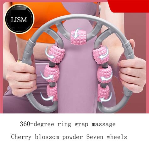 360° u shape trigger point massage roller for arms leg and neck thebitbag