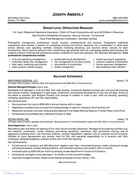 40 Maintenance Manager Resume Word Format For Your Needs