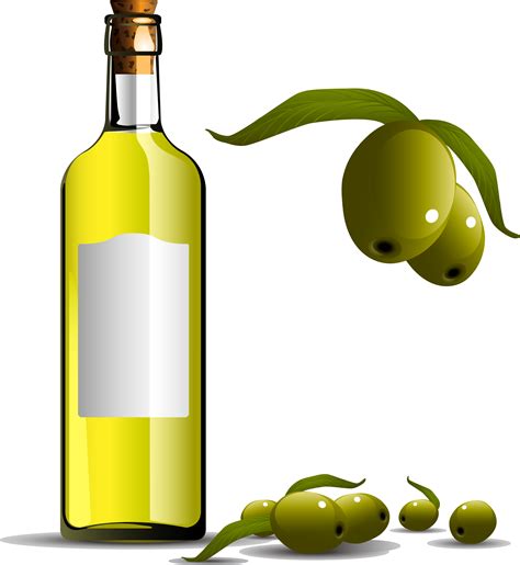 Download Olive Oil Clipart Cooking Oil Bottle Olive Oil Vector Free