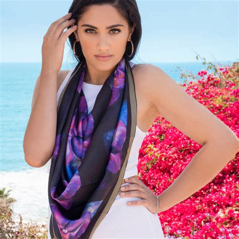 chetna singh printed silk and cashmere scarves wearable art chetna singh