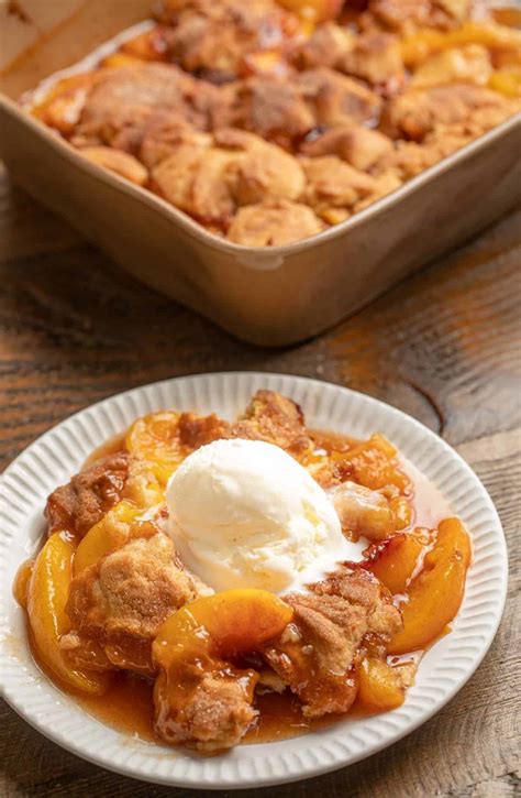 Peach Cobbler Recipe With Canned Peaches Easy Peach Cobbler Recipe Old Fashioned Southern