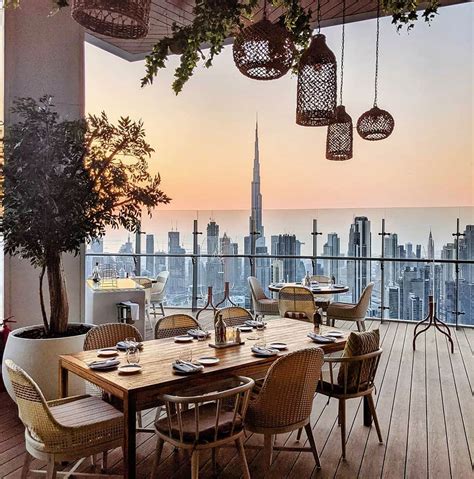 12 Best Rooftop Restaurants In Dubai 2023 Update