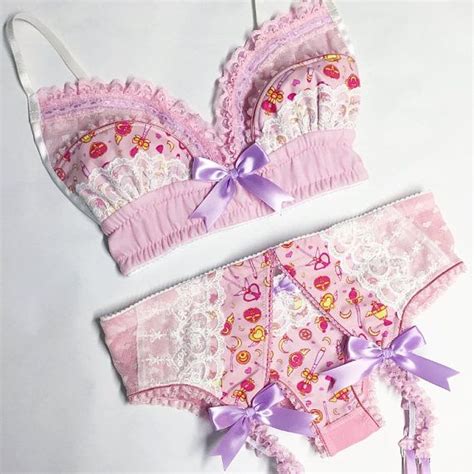 kawaii lingerie set lingerie nightwear idea