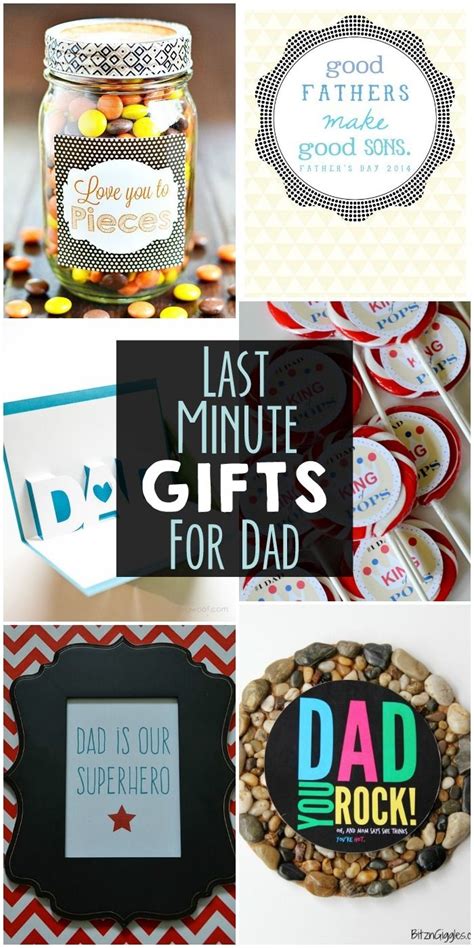 We're loving these for your best friend, sister or one of the kiddos! Last Minute Gifts for Dad - a collection of easy gifts for ...