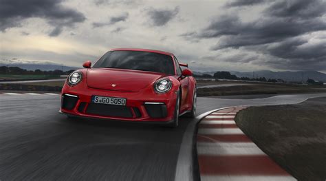 Red Porsche 911 On Race Track During Daytime Hd Wallpaper Wallpaper Flare