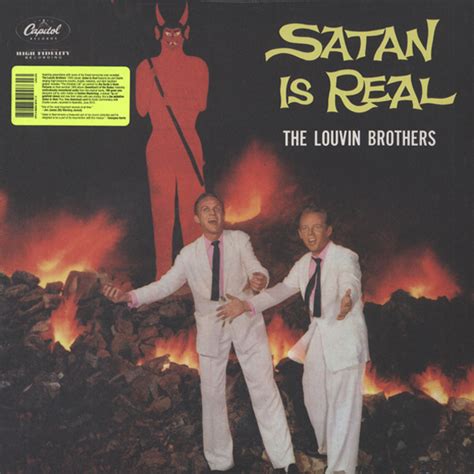 The Louvin Brothers Lp Satan Is Real 180g Vinyl Gatefold Klappcove