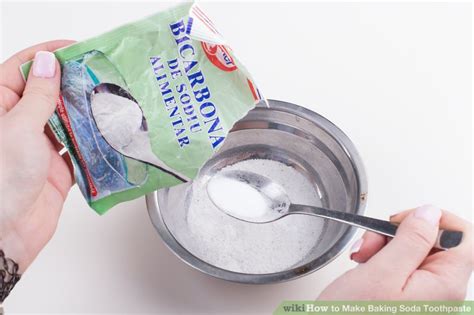 3 Ways To Make Baking Soda Toothpaste Wikihow