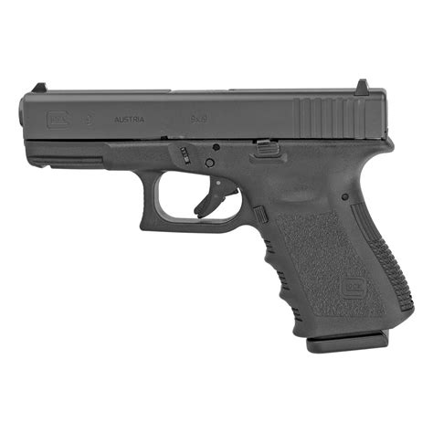 Glock Pi1950203 G19 Gen 3 Compact 9mm Luger 410 151 Black Steel