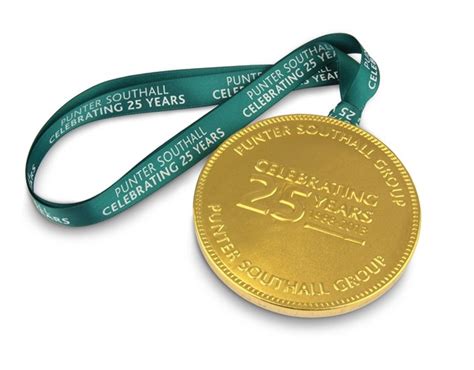 Personalised Chocolate Medal 100mm Chocolate Trading Co