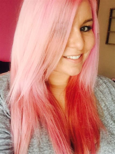 Pink Hair Using Ion Brilliance Neon Color Hottie Pink Hair Projects