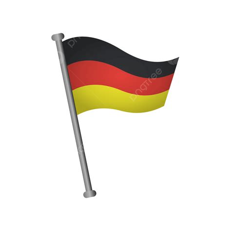 Gambar Bendera Jerman Jerman Bendera Bendera Jerman Bersinar Png Dan Vektor Dengan Background