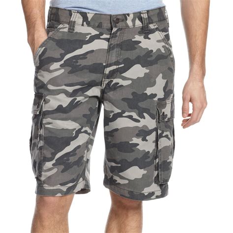 Carhartt Rugged Camo Cargo Shorts In Multicolor For Men Grey Camo Lyst