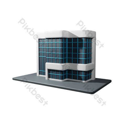 Corporate Office 3d Icon Company Headquarters Png Images Psd Free