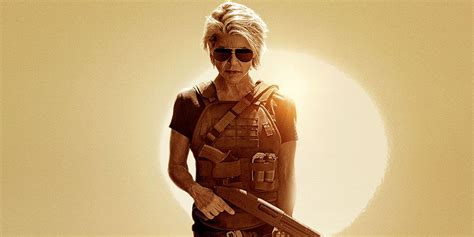 Sarah Connor Rises In Striking Terminator Dark Fate Poster