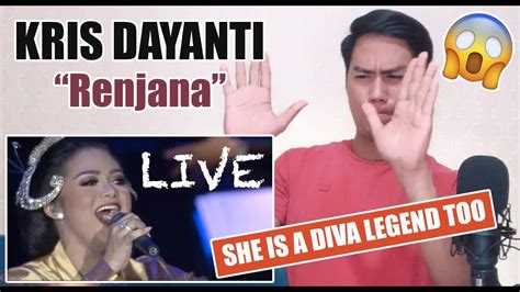Krisdayanti Renjana Live Singer Reacts Youtube