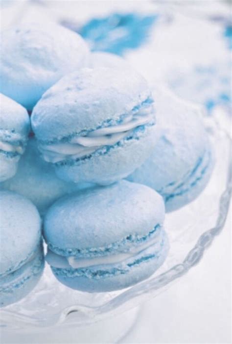 Macarons Macarons Macarrones Azulessss Light Blue Aesthetic Blue Aesthetic Baby Blue Aesthetic