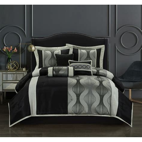 Nanshing Kath 7 Piece Luxury Bedding Comforter Set With Two Bonus