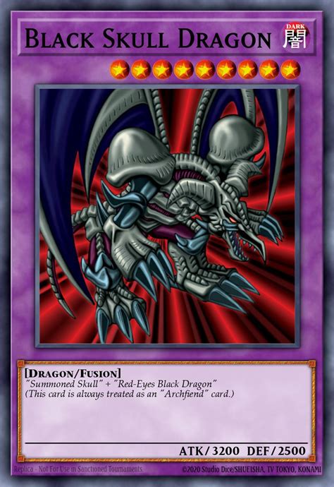 Black Skull Dragon Card Information Yu Gi Oh Database
