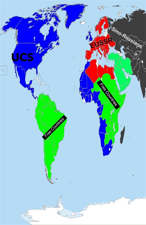 Map Of Future World Alternatehistory