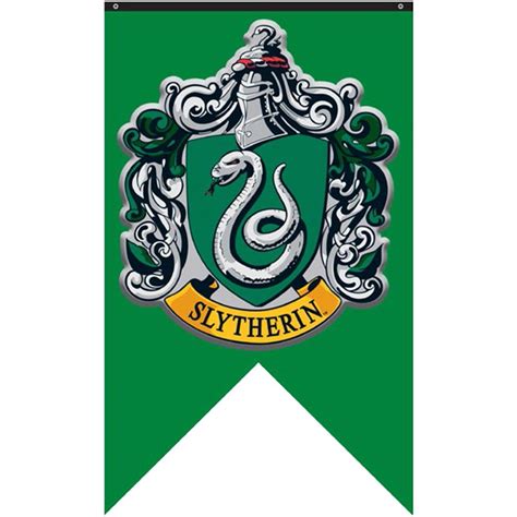 Harry Potter Slytherin 30x50 Polyester Banner Banner From Calhoun For