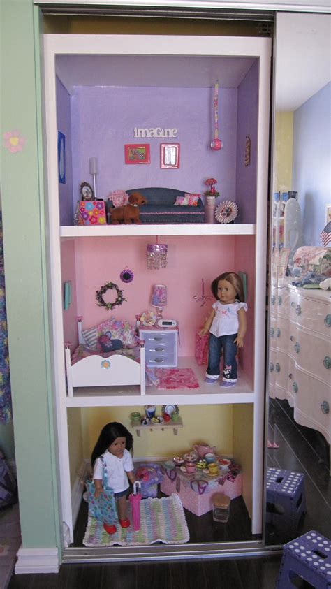 Our American Dolls A Place Of Their Own American Girl Doll House