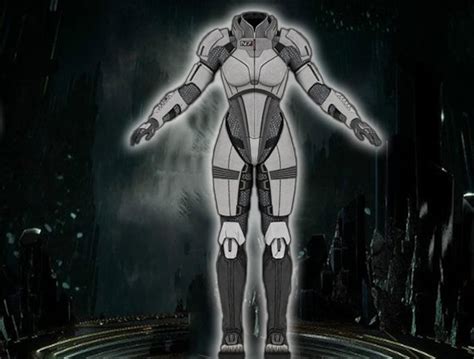 Mass Effect Female N Commander Shepard Armor Patterns Etsy Uk