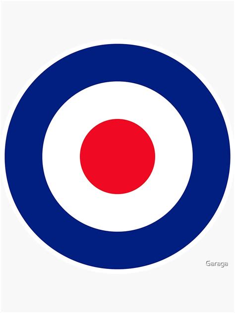 Classic Roundel Graphic Sticker For Sale By Garaga Redbubble