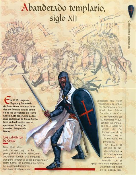 Abanderado Templario Xii Cavaleiros Templarios História Antiga