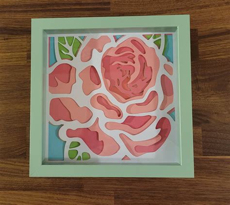 How To Make A Beautiful Layered Rose With Cardstock K And F Design