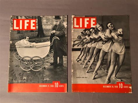 Life Magazine 1936 Vol 1 Numbers 1 2 3 4 5 6 By Luce