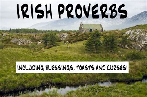 Irish Proverbs Including Blessings Toasts And Curses