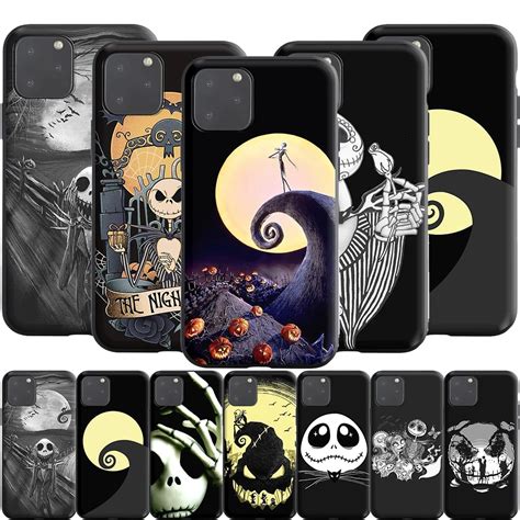 Nightmare Before Christmas Jack Skellington Silicone Case For Apple