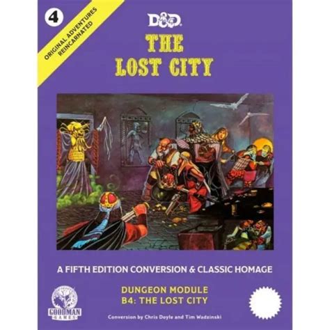 Dandd Rpg 5th Ed Original Adventures Reincarnated 4 The Lost City 61
