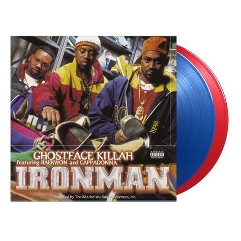 Ghostface Killah Iron Man Blue And Red Vinyl Serendeepity