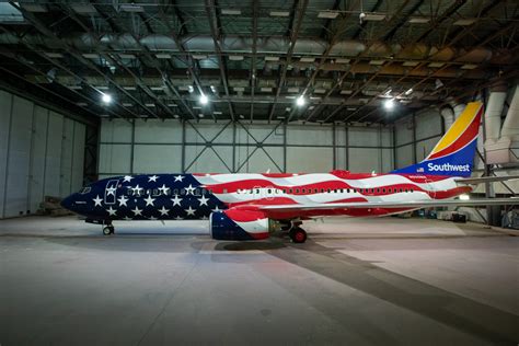 Southwest Unveils New Freedom Livery Gives Workers 50000 Points For