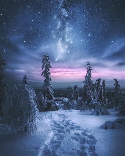 Milky Way Lapland Finland Photo Credit Hietanen