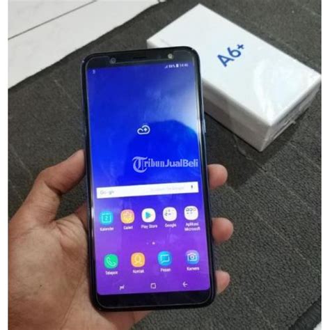 Samsung galaxy a6 merupakan smartphone seri a yang salah sasaran. Hp Samsung A6+ Blue Bekas Fullset Original Mulus Bagus ...